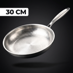 Stekpanna i 100 % ren titan för giftfri matlagning