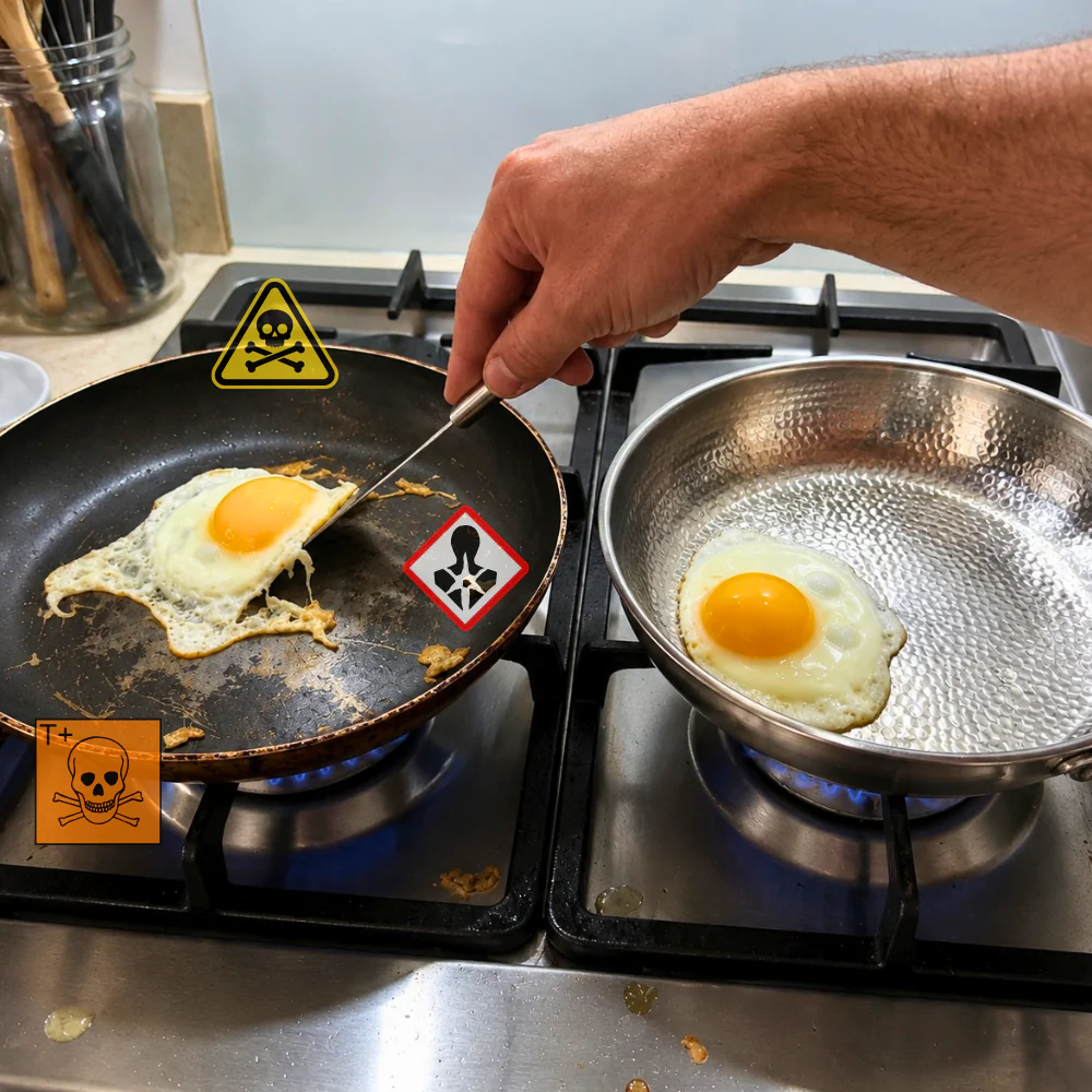 LAGA MAT UTAN GIFTER – NOLL PFAS, PTFE OCH PFOA